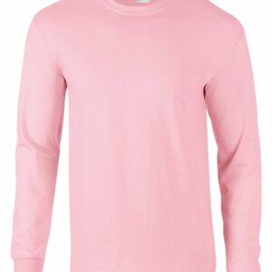 Ultra Cotton™ adult long sleeve t-shirt - Light Pink, S