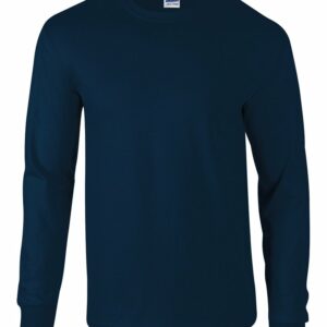 Ultra Cotton™ adult long sleeve t-shirt - Navy, S