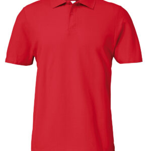 Softstyle™ adult double piqué polo - Cherry Red, S