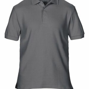 Hammer® piqué sport shirt - Charcoal, S