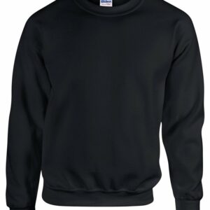 Heavy Blend™ adult crew neck sweatshirt - Black, S