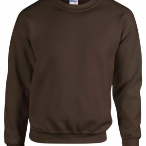 Heavy Blend™ adult crew neck sweatshirt - Dark Chocolate, S