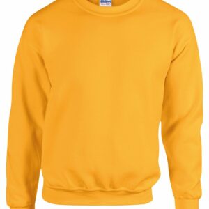Heavy Blend™ adult crew neck sweatshirt - Gold, S
