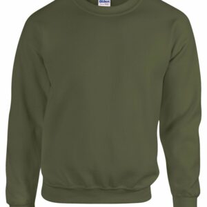 Heavy Blend™ adult crew neck sweatshirt - Military Green, S