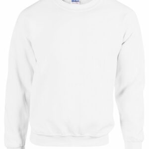 Heavy Blend™ adult crew neck sweatshirt - White, S