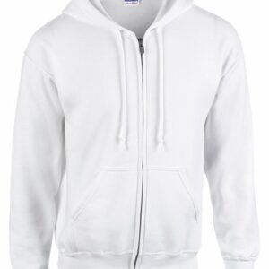 Heavy Blend™  full-zip hooded sweatshirt - White, S