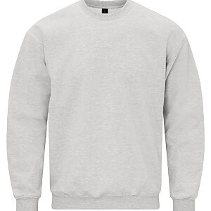 Softstyle™ midweight fleece adult crew neck - Ash Grey, S