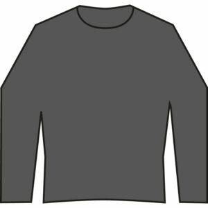 Softstyle™ midweight fleece adult crew neck - Charcoal, S