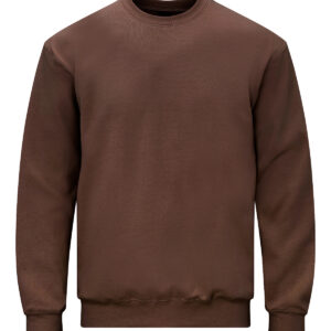 Softstyle™ midweight fleece adult crew neck - Cocoa, S