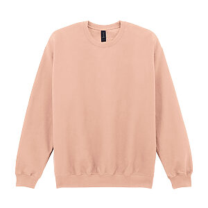 Softstyle™ midweight fleece adult crew neck - Dusty Rose, S