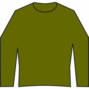 Softstyle™ midweight fleece adult crew neck - Military Green, S
