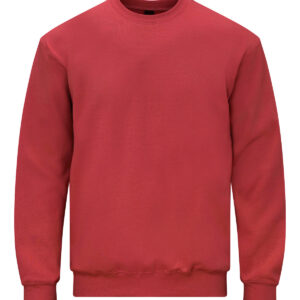 Softstyle™ midweight fleece adult crew neck - Red, S