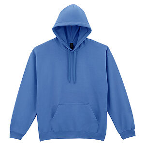 Softstyle™ midweight fleece adult hoodie - Carolina Blue, S