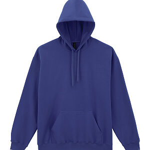 Softstyle™ midweight fleece adult hoodie - Cobalt, S