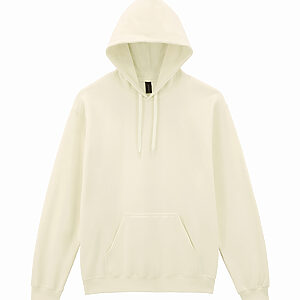 Softstyle™ midweight fleece adult hoodie - Off White, S