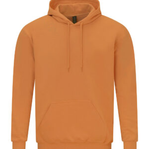 Softstyle™ midweight fleece adult hoodie - Tangerine, S