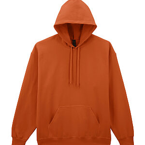 Softstyle™ midweight fleece adult hoodie - Texas Orange, S