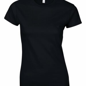 Softstyle™ women's ringspun t-shirt - Black, S