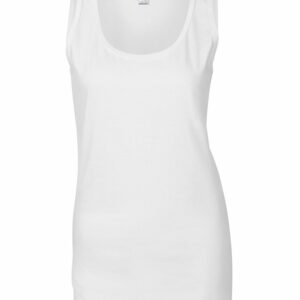 Softstyle™ women's tank top - White, S