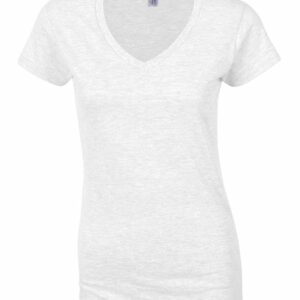 Softstyle™ women's v-neck t-shirt - White, S