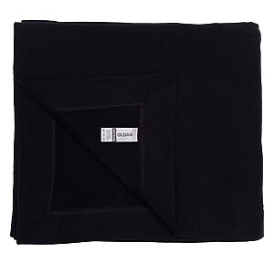 Heavy Blend™ fleece stadium blanket - Black, One size