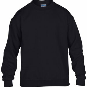 Heavy Blend™ youth crew neck sweatshirt - Black, XS