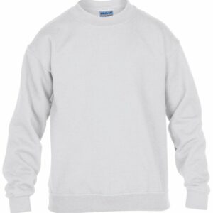 Heavy Blend™ youth crew neck sweatshirt - White, XS