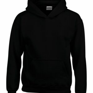 Heavy Blend™ youth hooded sweatshirt - Black, XS