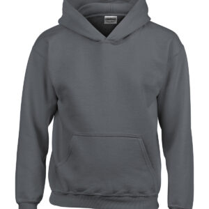 Heavy Blend™ youth hooded sweatshirt - Charcoal, XS