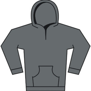 Softstyle™ midweight fleece youth hoodie - Dark Heather, XS