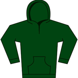 Softstyle™ midweight fleece youth hoodie - Forest Green, XS
