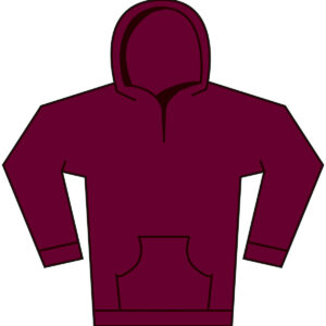 Softstyle™ midweight fleece youth hoodie - Maroon, XS