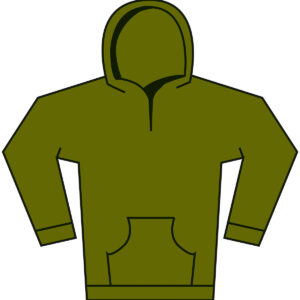 Softstyle™ midweight fleece youth hoodie - Military Green, XS