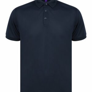 Recycled polyester polo shirt - Navy, XS