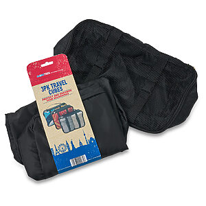Travel packing cubes - Black, One size
