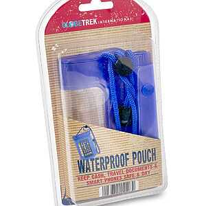Waterproof pouch - Blue, One size