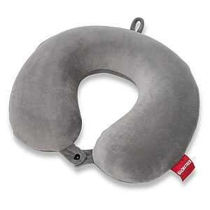 Memory foam neck pillow - Grey, One size