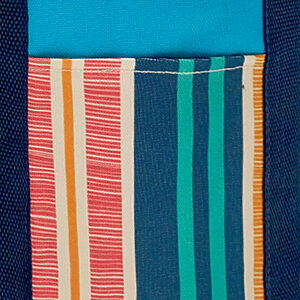 12 Litre cool bag - Textured Stripe, One size
