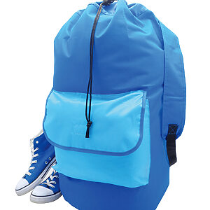 Laundry backpack - Blue, One size