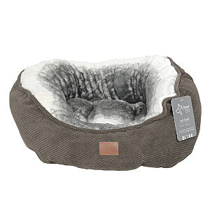 Dog butterfly bed - Grey, One size