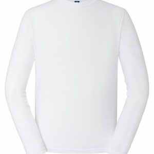 Classic long sleeve T - White, XS