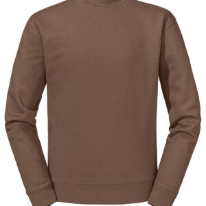 Set-in sleeve sweatshirt - Mocha, XS