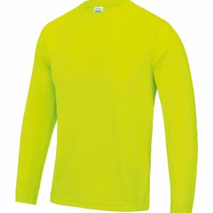 Long sleeve cool T - Electric Yellow, S