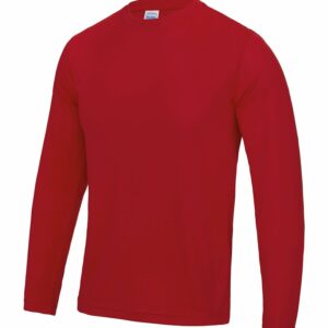 Long sleeve cool T - Fire Red, S