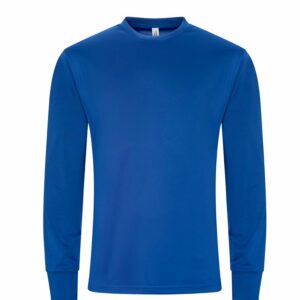 Long sleeve active T - Royal* Blue, S