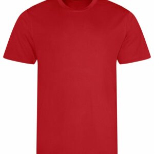 Recycled cool T - Fire Red, S