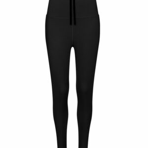 Women’s recycled tech leggings - Jet Black, XS