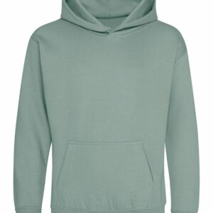Kids hoodie - Dusty Green, 1/2 Yrs