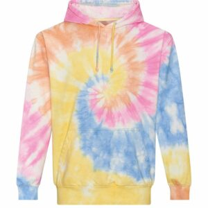 Tie dye hoodie - Tie-dye Swirl, XS