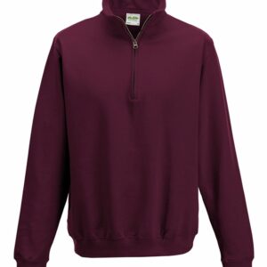 Sophomore ¼ zip sweatshirt - Burgundy, S